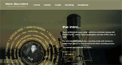 Desktop Screenshot of marksaunders.com